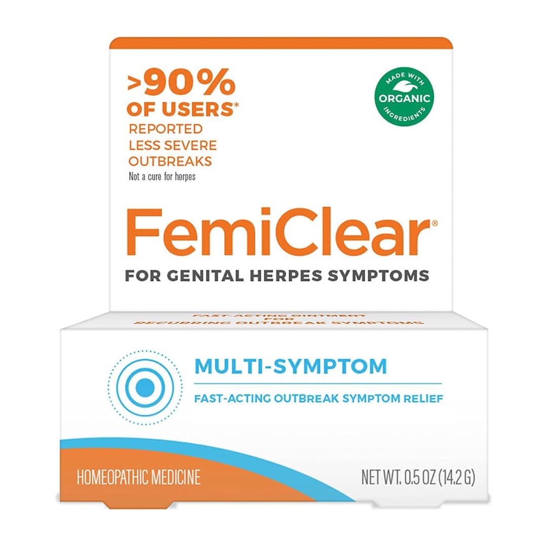 FemiClear for Genital Herpes Symptoms, Multi-Symptom - Effective Intimate Relief FemiClearAu supplements