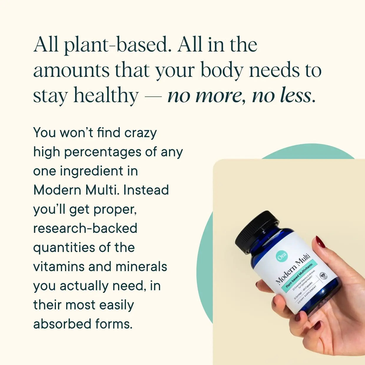Ora Organic Plant Based Multivitamin for Women and Men, Bluelight Protection - Brain, Eye, Energy, Immune, Skin, Hair, Heart Ora OrganicAu supplements