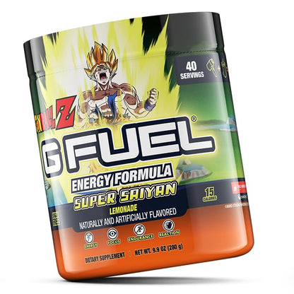 G fuel Dragon Ball Z Energy Powder, Sugar Free, Clean Caffeine Focus Supplement G fuelUS supplements