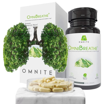 Omnite OMNIBREATHE Respiratory Health Supplement,Inhaler Mate,Support Quit Smoking OmniteAu supplements