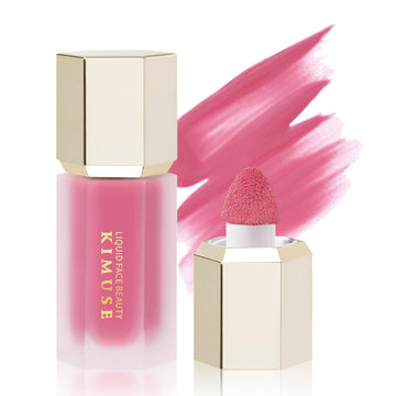 KIMUSE Liquid Blush, Long-Wearing Pigmented Soft Cream Face Blush, Waterproof, Smudge Proof, Dewy Finish KIMUSEAu supplements