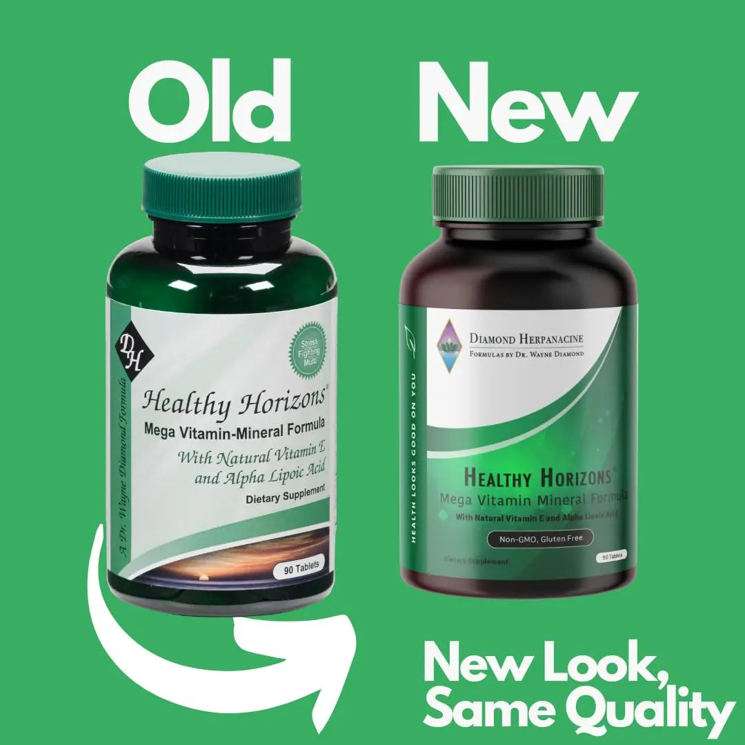 Herpanacine Diamond Healthy Horizons Multivitamin - Natural Multivitamin to Support Stress Relief and Provide Essential Nutrients HerpanacineAu supplements