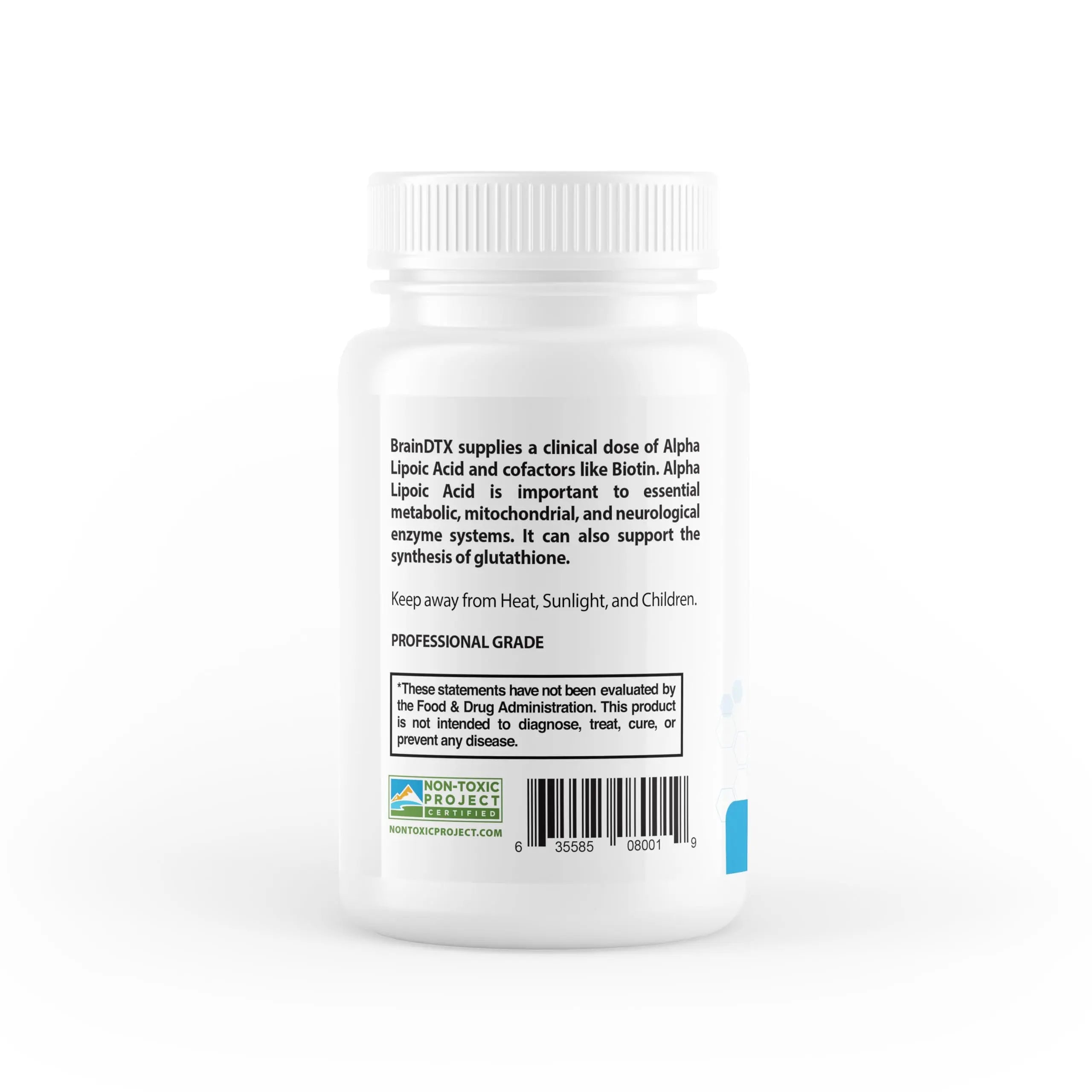True Cellular Formulas BrainDTX - Supports Cognitive Function, Focus & Mental Clarity - Promotes Clear Thinking & Memory - with Alpha Lipoic Acid & Biotin - Antioxidant Support - 60 Capsules True Cellular Formulasnz supplements