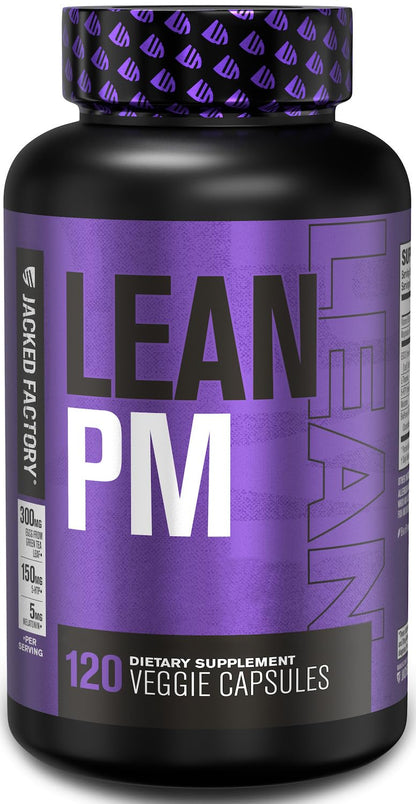 Jacked Factory Lean PM Night Time Body Support and Sleep Aid Supplement - Sleep Sup Jacked FactoryUS supplements