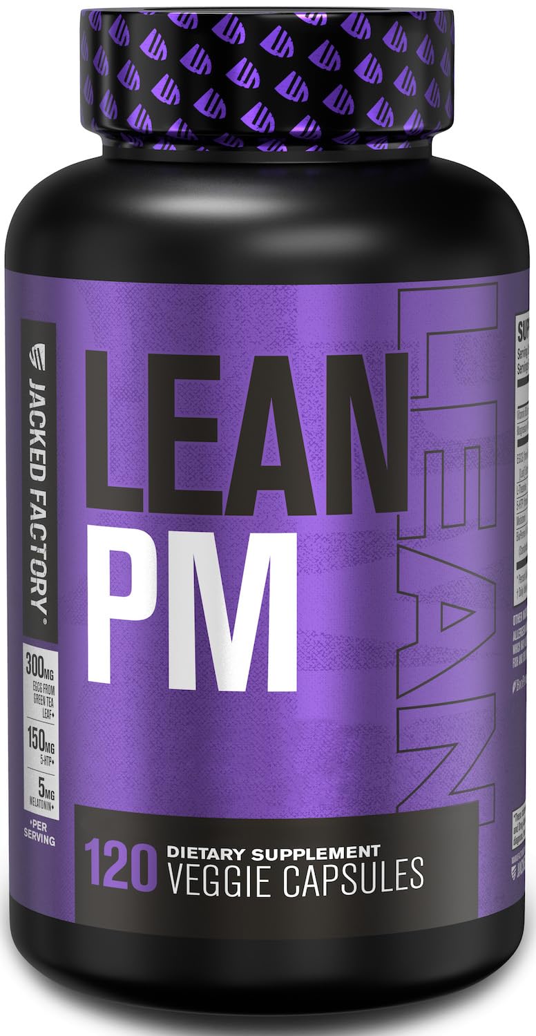 Jacked Factory Lean PM Night Time Body Support and Sleep Aid Supplement - Sleep Sup Jacked FactoryUS supplements