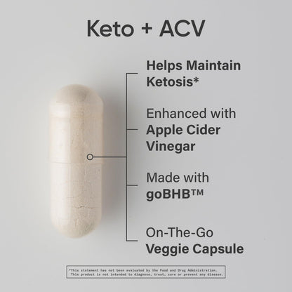 Sports Research® Keto ACV Capsules - Diet Kit System with 500mg of Apple Cider Vinegar Sports ResearchUS supplements