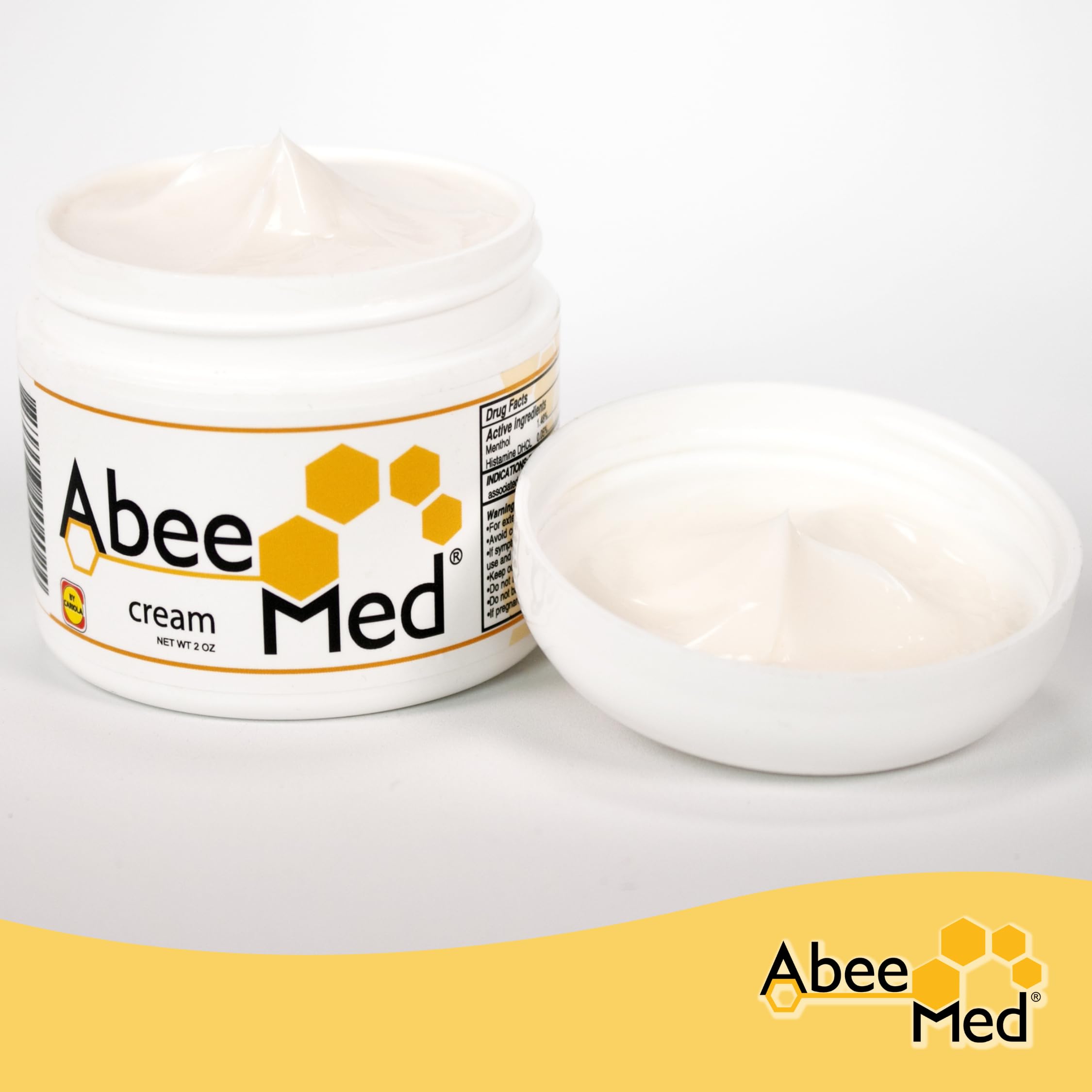 ABEE MED Extra Strength Joint & Muscle Relief Cream – Menthol Cooling & Warming Formula with Bee Pollen, Aloe & Chamomile – Fast-Absorbing Comfort Cream for Back, Knees & Muscles – 2 oz ABEE MEDAu supplements