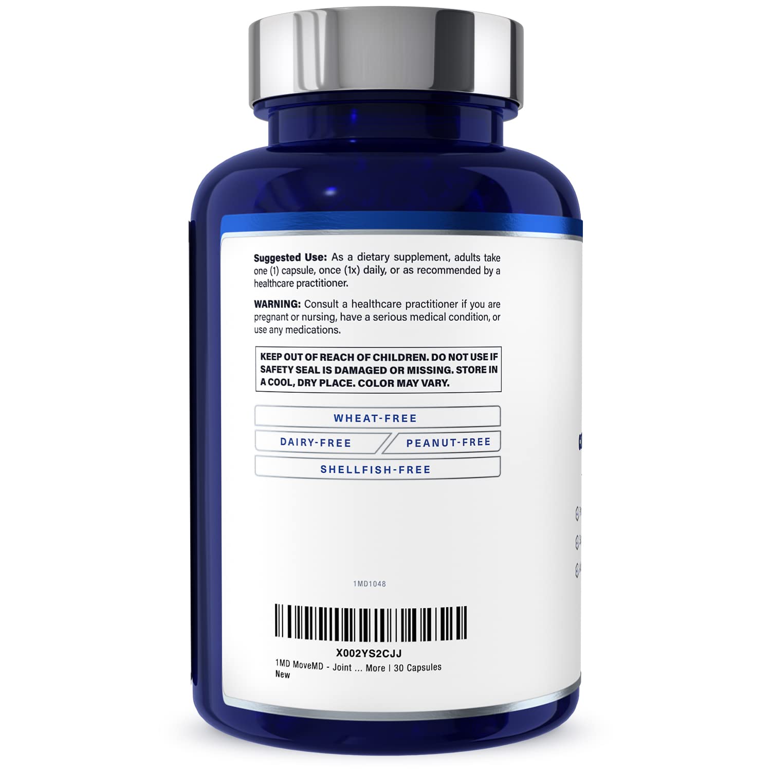 1MD Nutrition MoveMD - Joint Health Supplement - Doctor Formulated | with Collagen, Astaxanthin, and More | 30 Capsules (3-Pack) 1MD NutritionAu supplements