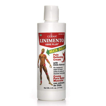 Germa Liniment Udder Plus. Natural Topical Analgesic Ointment. Relief for Pain and Aches in Joints and Back. With Chile Extract. 6 oz GermaAu supplements