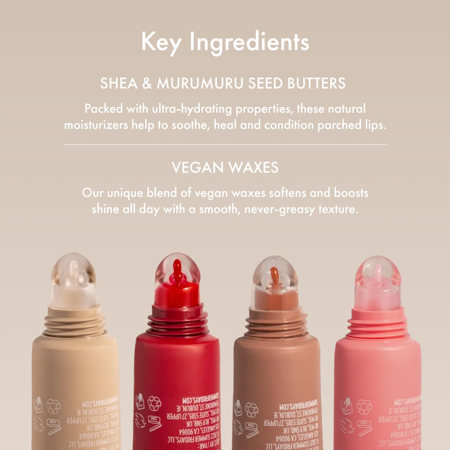 Summer Fridays Lip Butter Balm - Conditioning Lip Mask and Lip Balm for Instant Moisture, Shine and Hydration - Sheer-Tinted, Soothing Lip Care - Vanilla (.5 Oz) Summer FridaysAu supplements