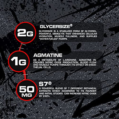 Noxious Extreme Nitric Oxide Booster Pump Pre-Workout Powder | Endurance and Muscle KILLER LABZUS supplements