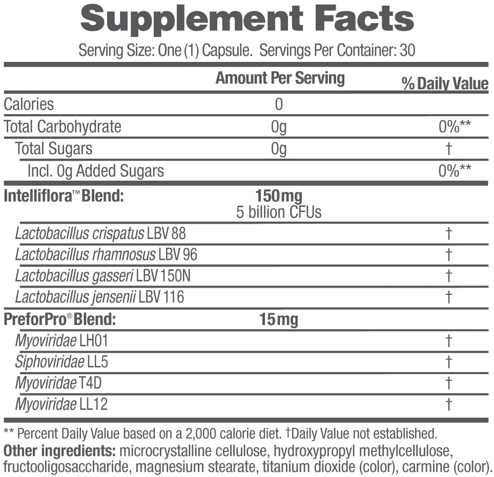AZO Dual Protection, Urinary + Vaginal Support, Prebiotic Plus Clinically Proven Women’s AZOAu supplements