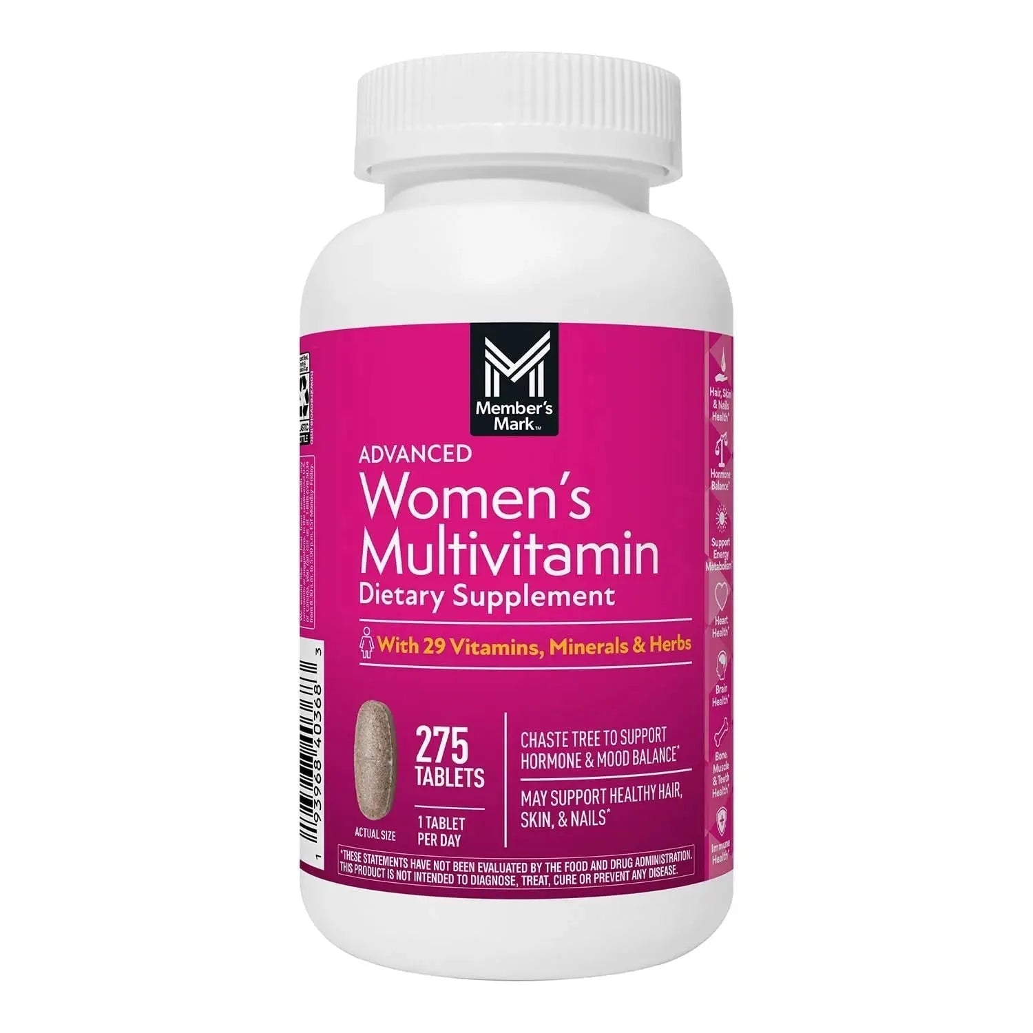 Members Mark Women's Daily Multivitamin (275 Count) MEMBER´S MARKAu supplements