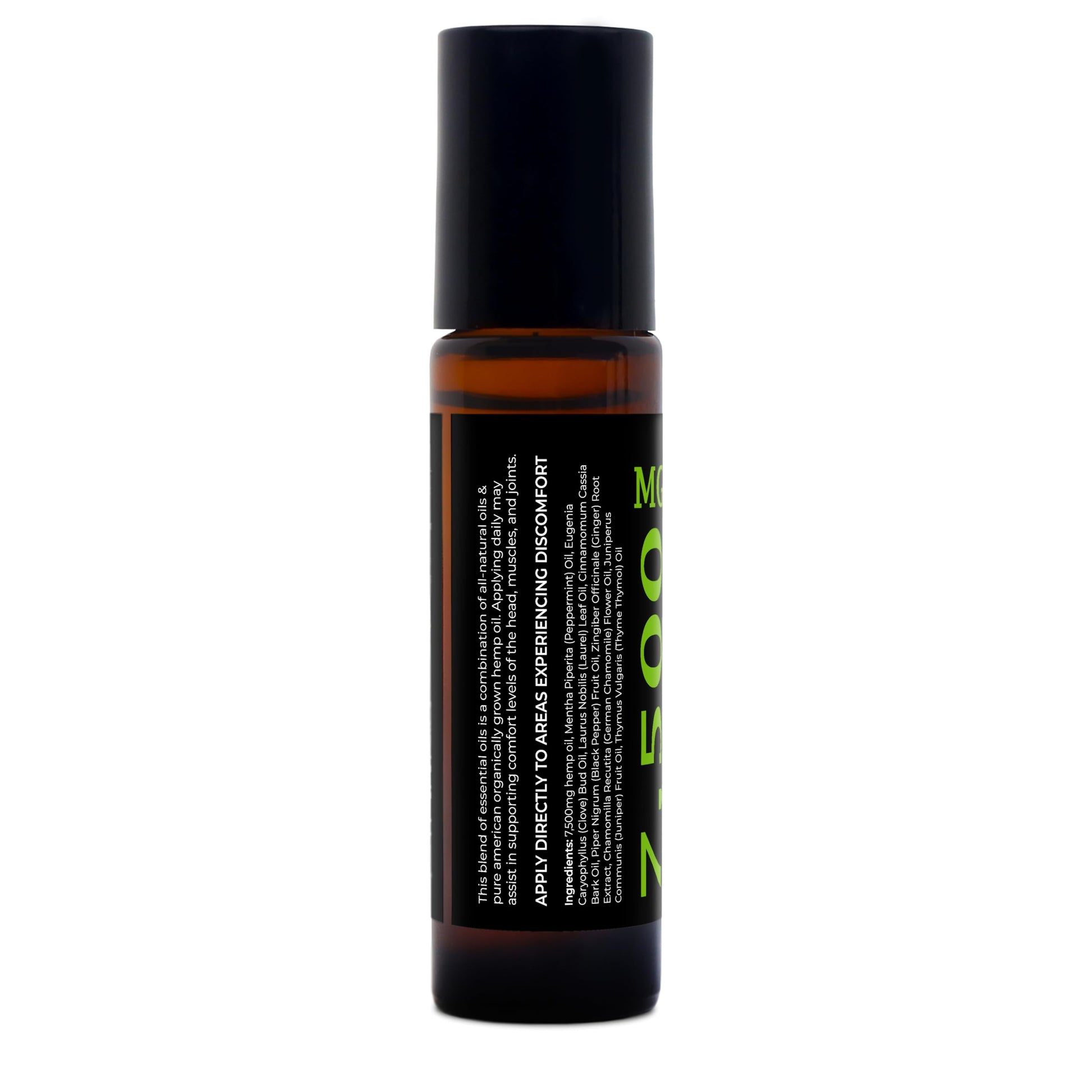 GreenIVe 7,500mg Hemp Roll-On Quick Soothe Therapeutic Essential Oil Blend for Topical Targeting Roll-On (4 Pack) GreenIVeAu supplements