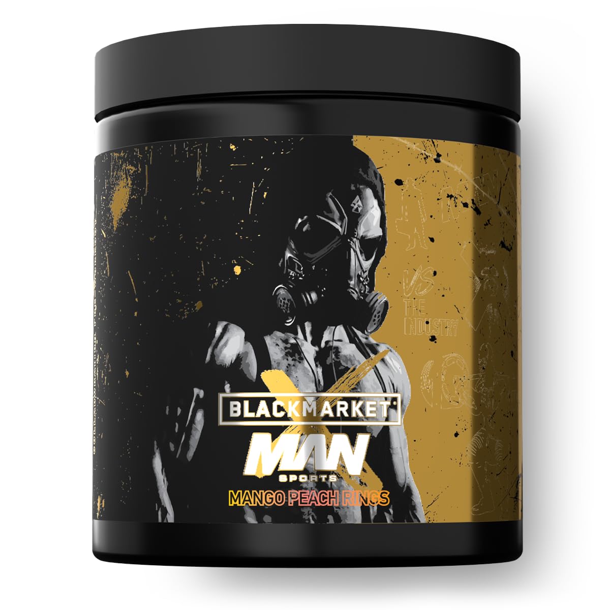 MAN Sports + Black Market Labs Limited Edition PreWorkout - 20 Serving - Mango Peach MAN SportsUS supplements