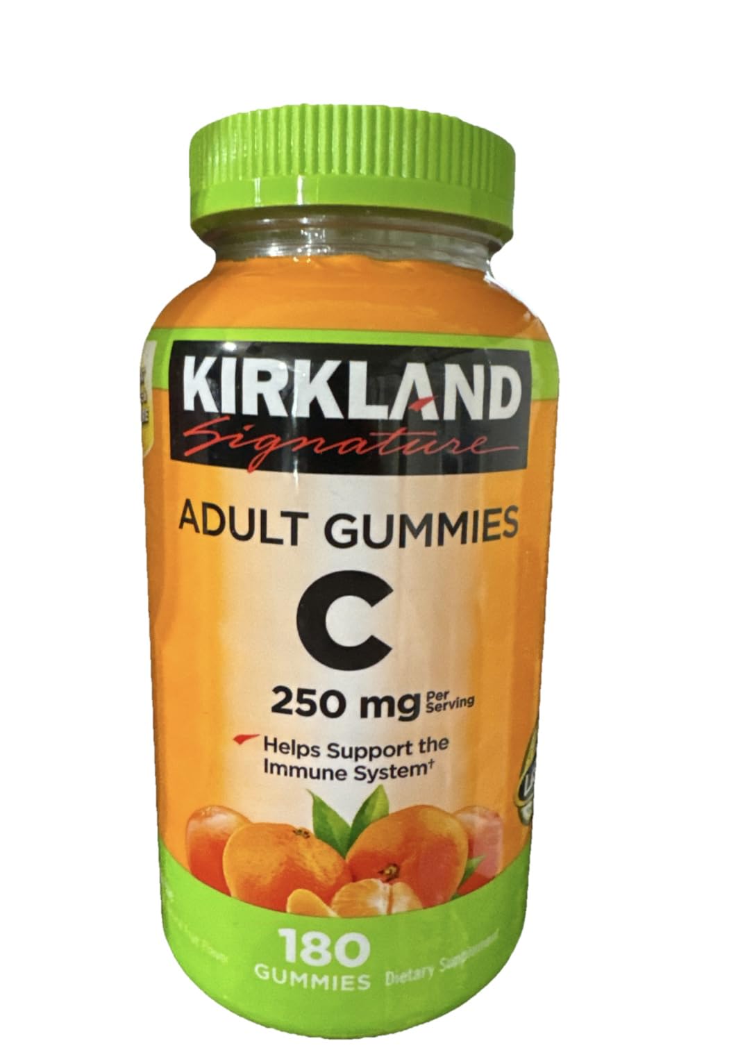 Kirkland Signature Vitamin C Adult Gummies 250 mg, 180 Count KIRKLANDUS supplements