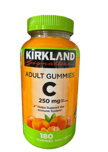Kirkland Signature Vitamin C Adult Gummies 250 mg, 180 Count KIRKLANDUS supplements