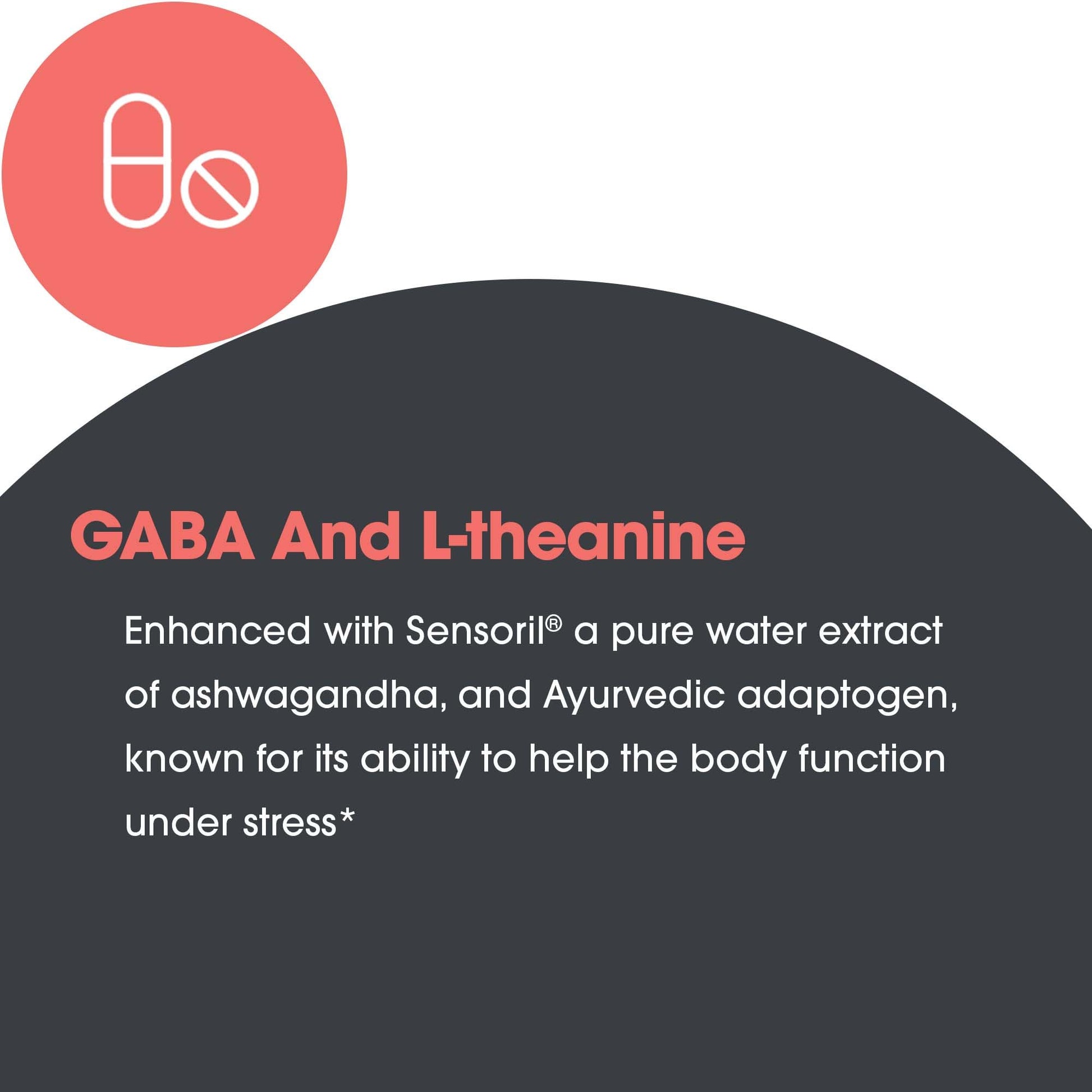 ARG Zen Adapt - 200 mg L-Theanine, 125 mg Ashwagandha & 550 mg GABA - Supports Stress Response and Calmness - Vegetarian Capsules - Hypoallergenic Formula - 30 Servings - 60 Capsules Allergy Research GroupAu supplements