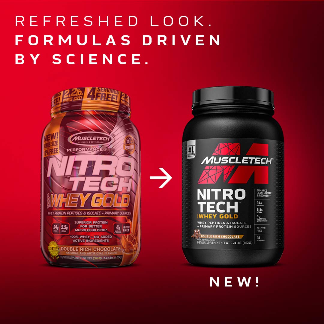 Whey Protein Powder MuscleTech Nitro-Tech Whey Gold Protein Powder Whey Protein MuscleTechUS supplements