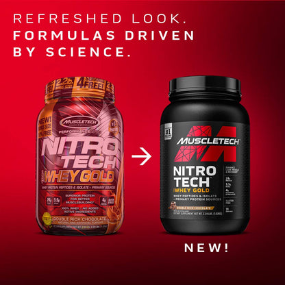 Whey Protein Powder MuscleTech Nitro-Tech Whey Gold Protein Powder Whey Protein MuscleTechUS supplements