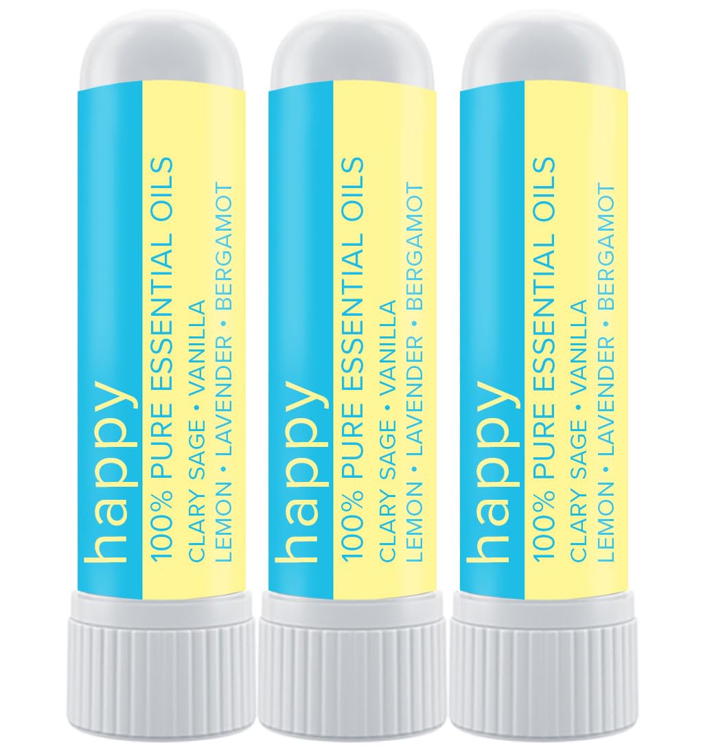 MOXE Happy Nasal Stick | Stress-Free + Calming Relief | Uplift Aromatherapy Essential Oil MOXEAu supplements