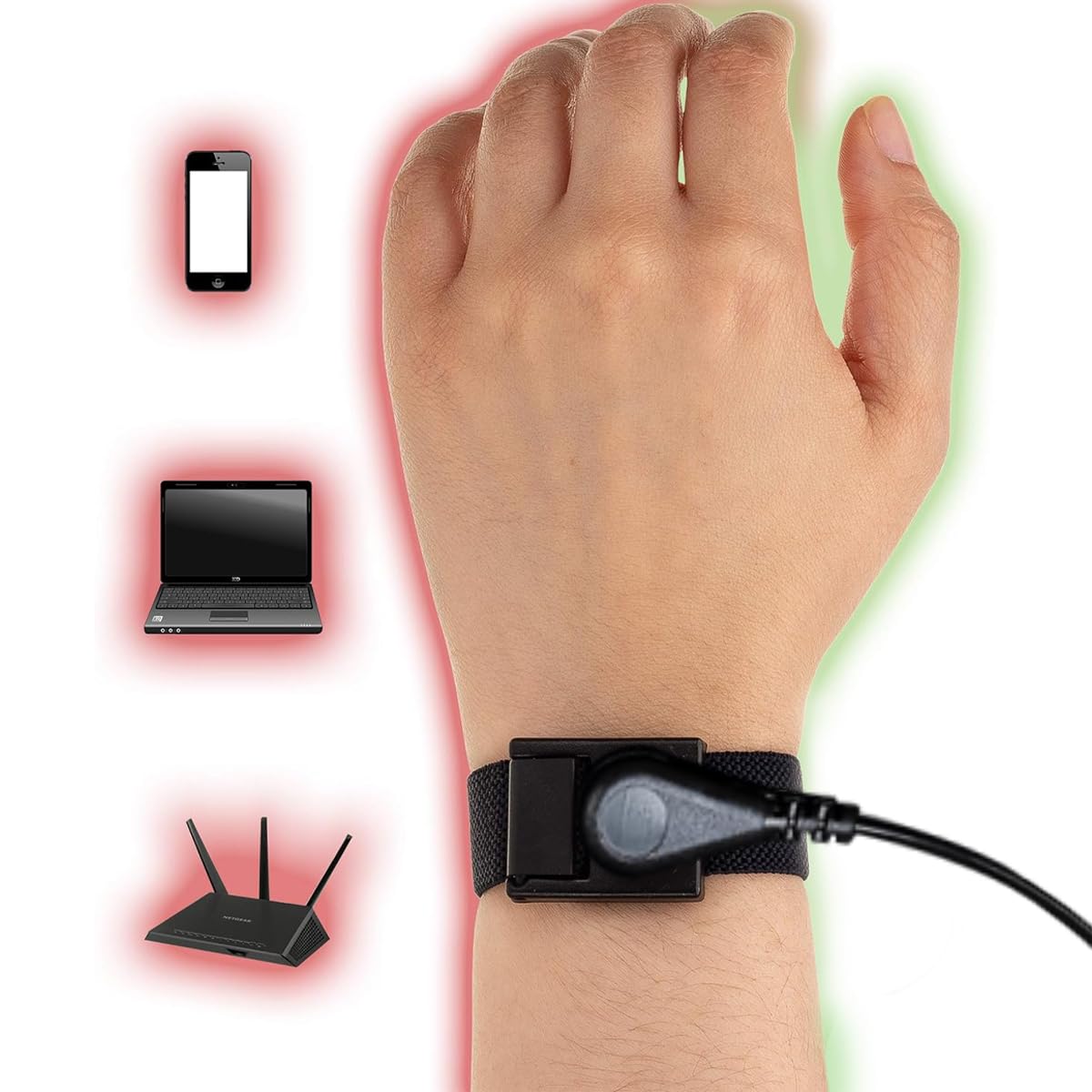 Jffszsd Grounding Wrist Strap,Grounding Cables(15ft),Anti Static Wrist Strap with 15 Feet Grounding JffszsdAu supplements