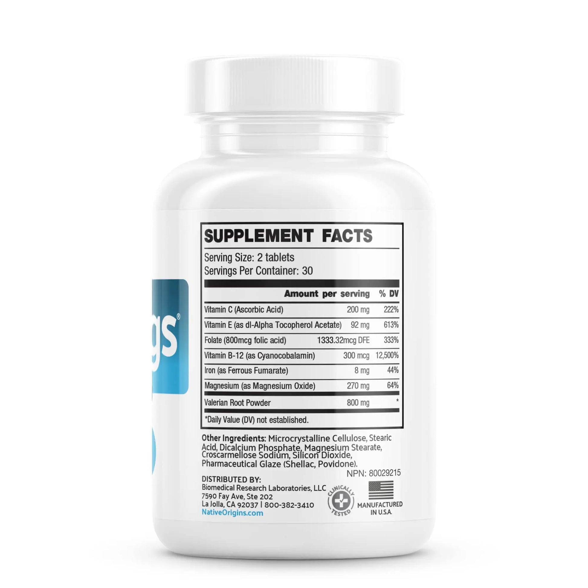 Calm Legs Natural for Natural Itching, Crawling, Tingling and Agitated Leg with Iron, Magnesium, and Valerian Root (60 Tablets)… Calm LegsAu supplements