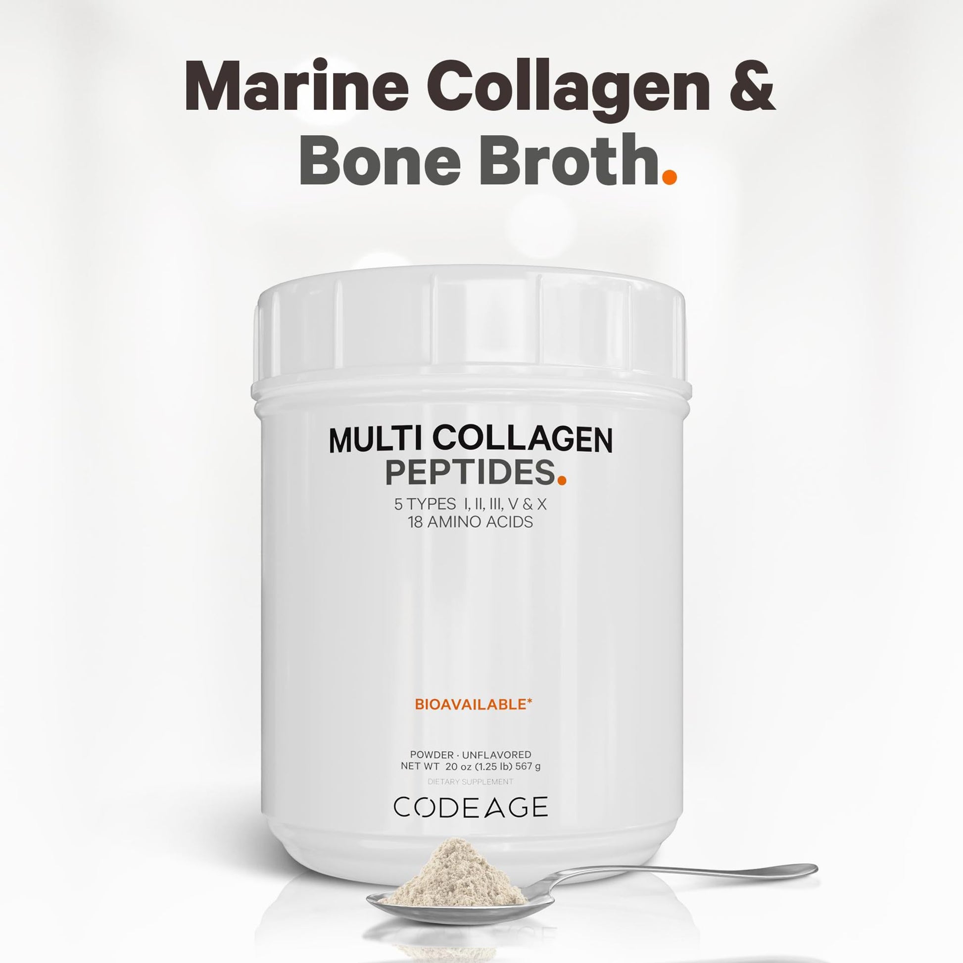 Codeage - Multi Collagen Protein + SBO Probiotics 50 Billion CFU Bundle CodeageAu supplements