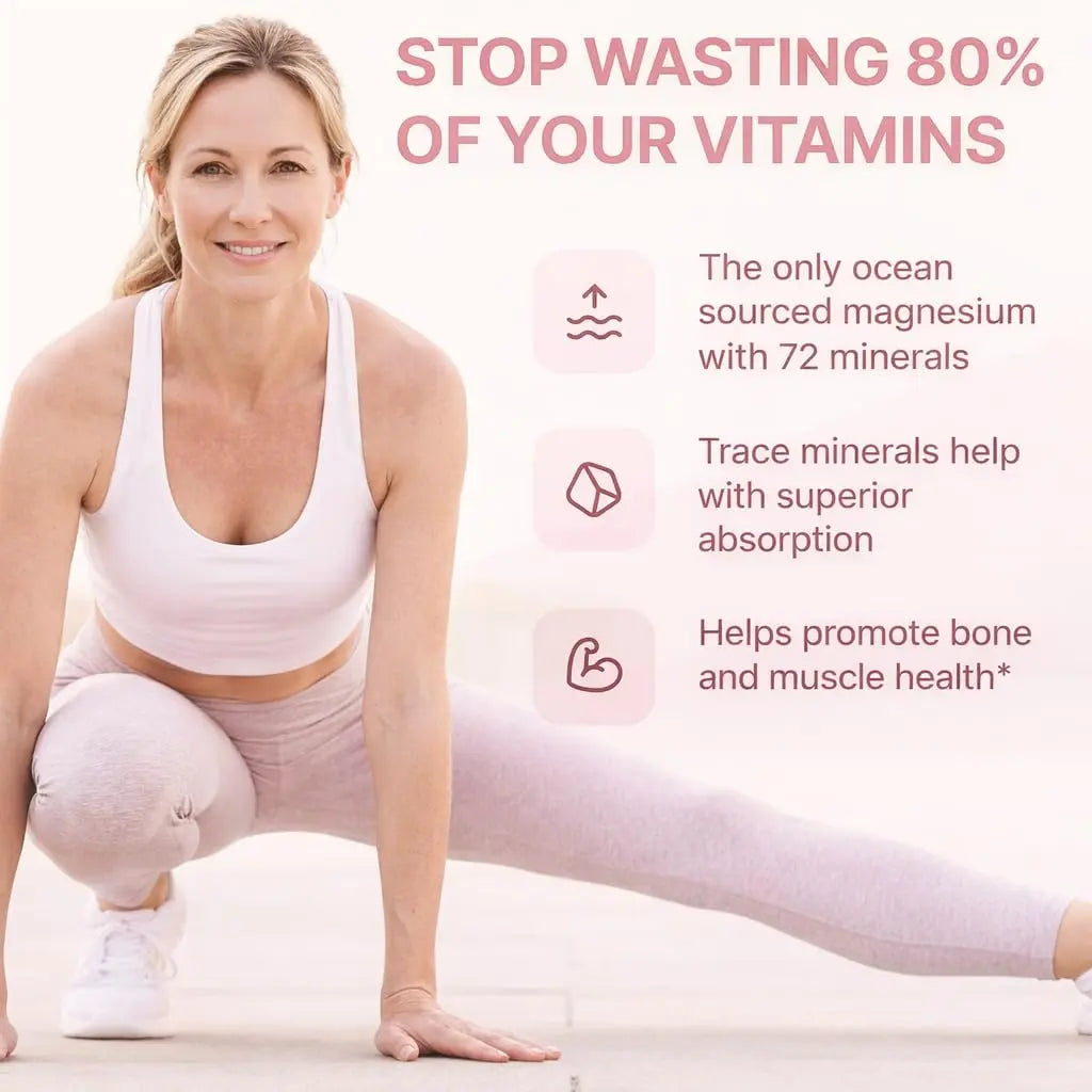 Magnesium Complex for Women – Spectrum 5-Form Magnesium Complex (500 mg), High Absorption Glycinate, Citrate, Oxide & Malate – Vegan, Non-GMO Supports Sleep, Energy, Hormone & Bone – 60 Capsules GlowTruenz supplements
