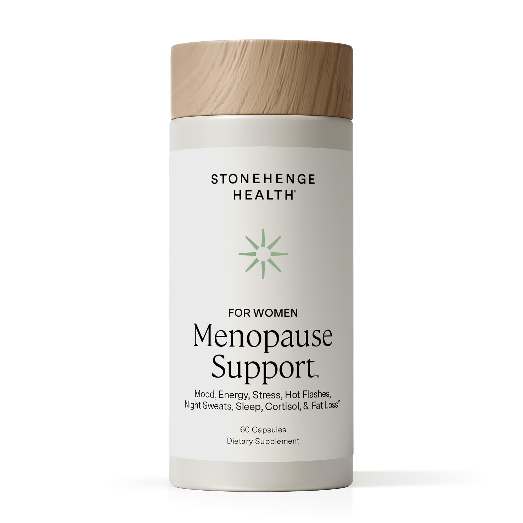 Stonehenge Health for Women Menopause Support for Peri + Menopause + Post - Mood, Energy, Stress, Hot Flashes, Night Sweats, Sleep & Cortisol, Chromax Chromium, Vitamin D3, KSM-66 Ashwagandha Extract Stonehenge HealthAu supplements
