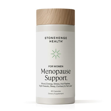 Stonehenge Health for Women Menopause Support for Peri + Menopause + Post - Mood, Energy, Stress, Hot Flashes, Night Sweats, Sleep & Cortisol, Chromax Chromium, Vitamin D3, KSM-66 Ashwagandha Extract Stonehenge HealthAu supplements