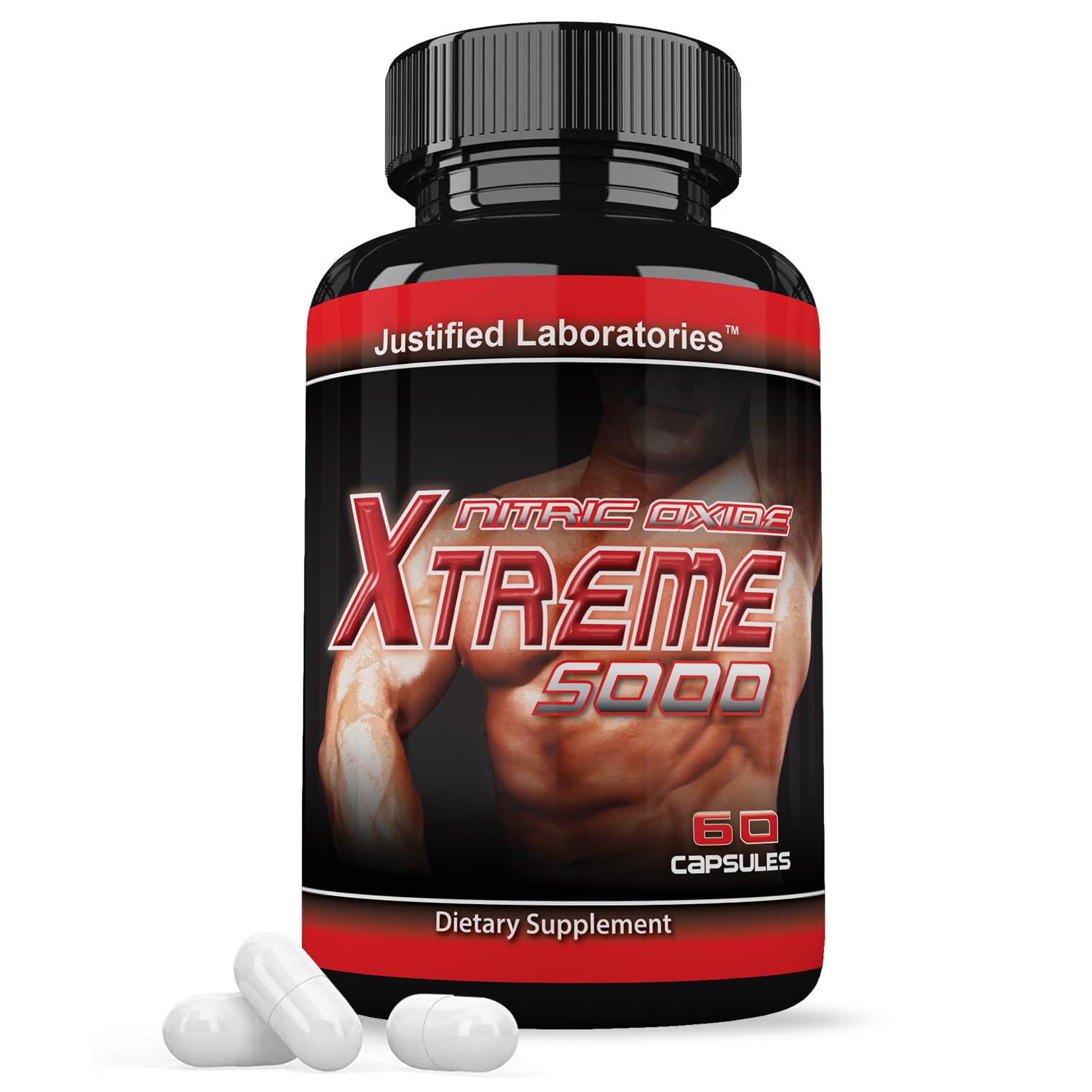 Nitric Oxide Xtreme 5000 Advanced Men's Heath Formula 60 Capsules Justified LaboratoriesAu supplements