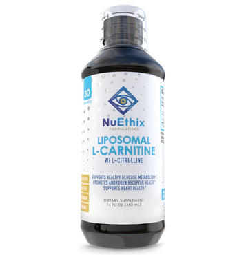 NuEthix Formulations Lipsomal L-Carnitine Supplement 600mg with L-Citrulline 1000mg NuEthix FormulationsUS supplements