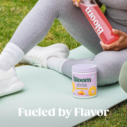 Bloom Nutrition High Energy Pre Workout Powder, Amino Energy with Beta Alanine Bloom NutritionUS supplements