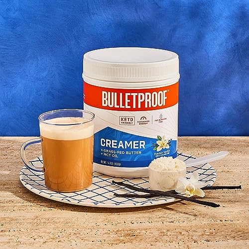 Bulletproof French Vanilla Creamer, 14.8 Ounces, Keto Coffee Creamer with MCT Oil BulletproofAu supplements