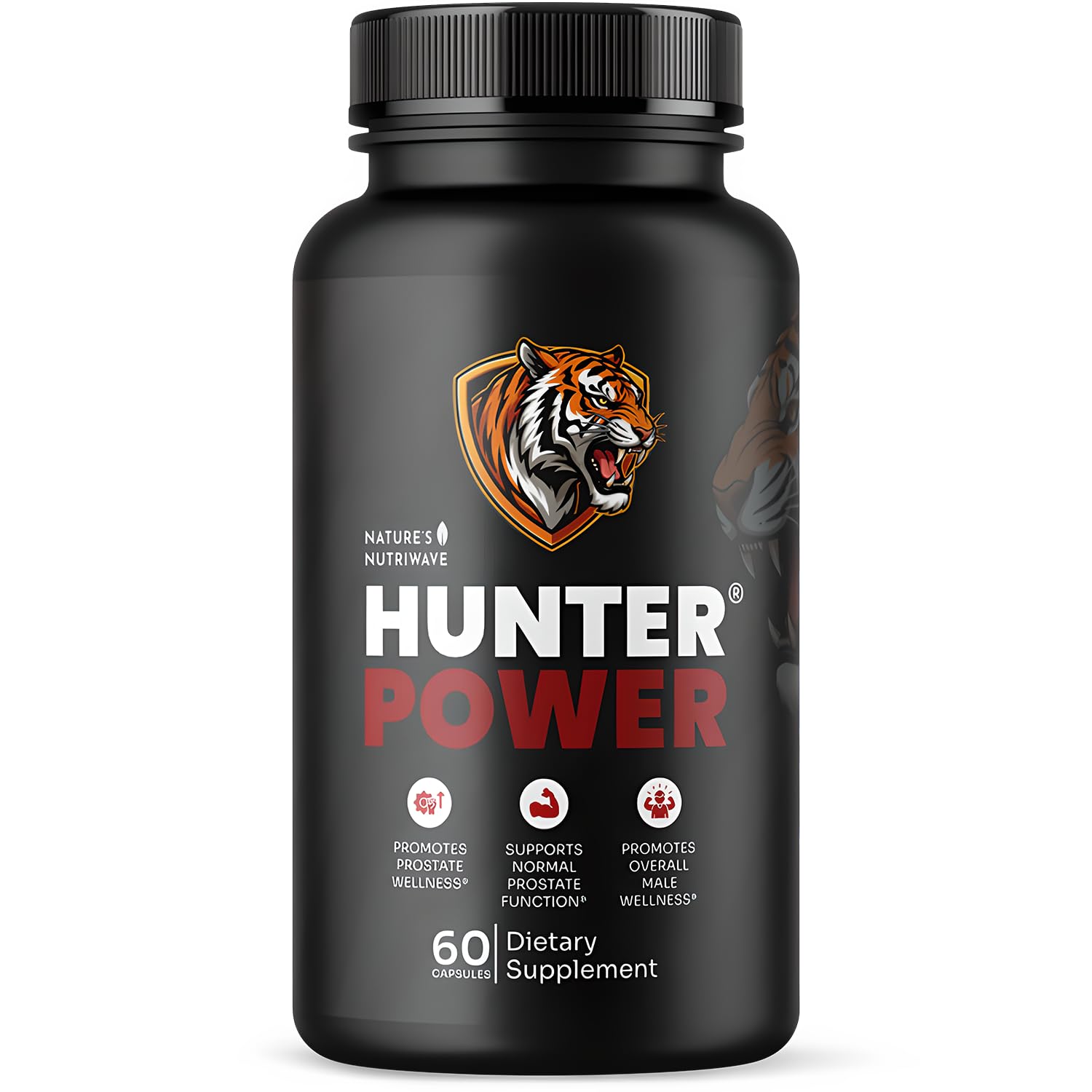 HunterPower – Hunter Power Daily Botanical Supplement with Saw Palmetto, Tongkat Ali, Nettle, Wild Yam & Horny Goat Weed – Non-GMO, Stimulant-Free Formula, Made in USA – 60 Capsules, 1 Month Supply Nature’s NutriWaveAu supplements