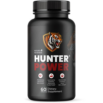 HunterPower – Hunter Power Daily Botanical Supplement with Saw Palmetto, Tongkat Ali, Nettle, Wild Yam & Horny Goat Weed – Non-GMO, Stimulant-Free Formula, Made in USA – 60 Capsules, 1 Month Supply Nature’s NutriWaveAu supplements