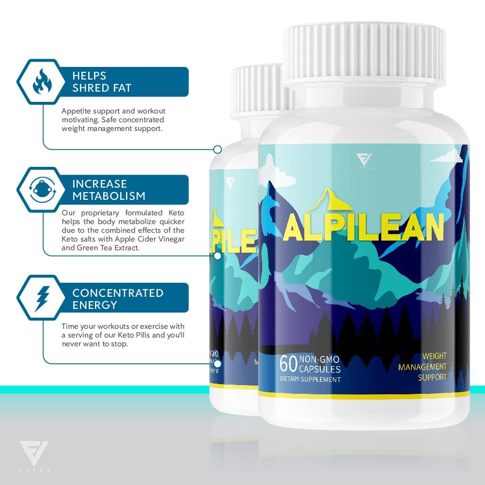 (2 Pack) Alpilean Max Weight Loss Capsules Supplement, Alpilean Ice Hack Support FyvusAu supplements