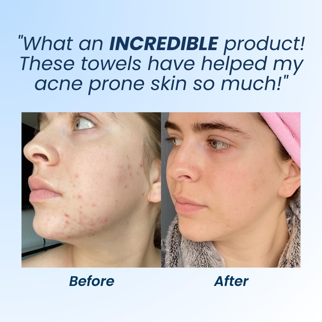 Clean Skin Club Clean Towel XL, 100% USDA Biobased Dermatologist CLEAN SKIN CLUBAu supplements