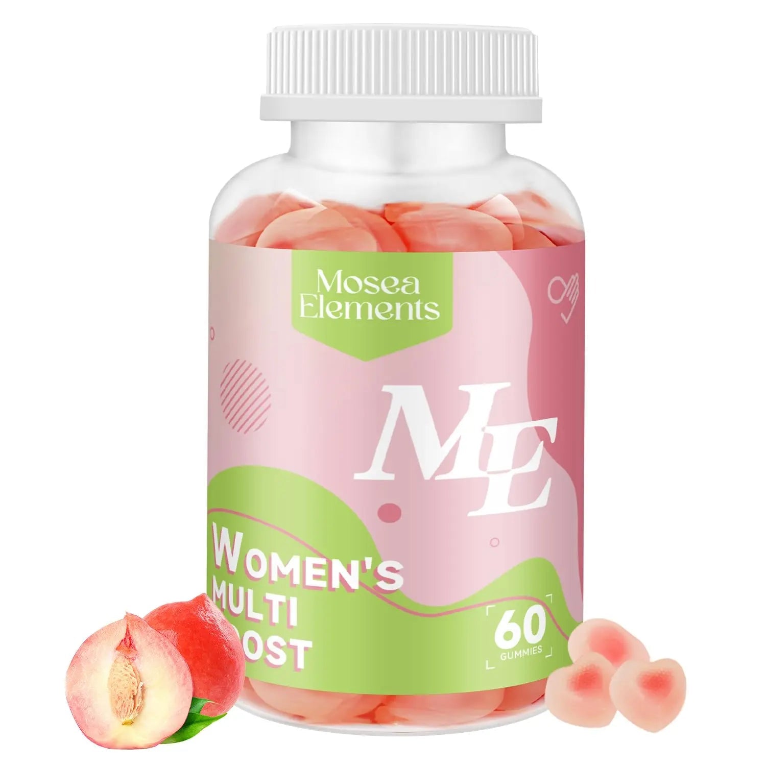 Methylated Multivitamin for Women Gummies，Inositol, Folate, Vitamins A C D3 E B12 K2, Herbal & Mineral Blend, Daily Vegan Gummy MOSEA ELEMENTSAu supplements
