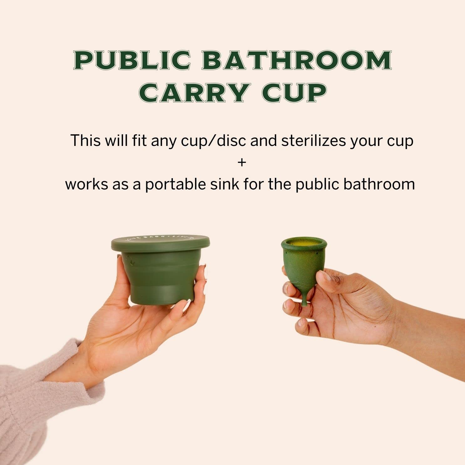 Pixie Cup Menstrual Cup Cleaner Kit - Sterilizer Wash, Public Restroom Carry Cup, 20 Wipes Pixie CupAu supplements