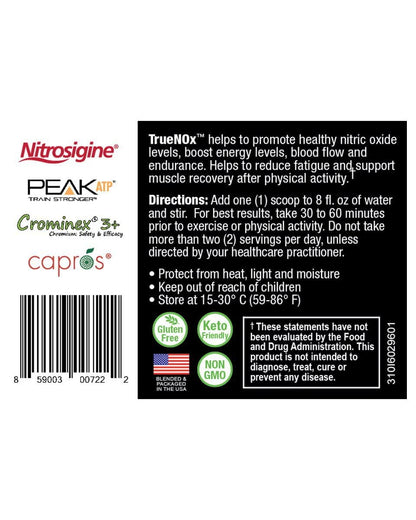 NatureCity True-NOx Nitric Oxide Supplements for Men and Women - Pre-Workout Booster NatureCityUS supplements