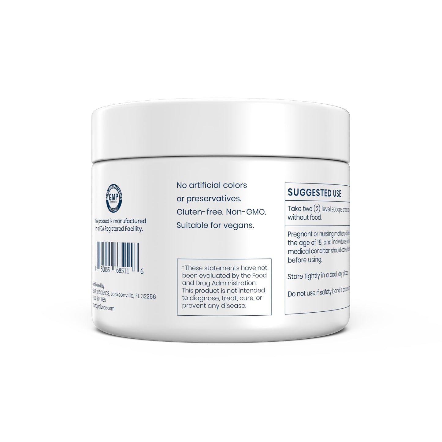 Renue By Science Nicotinamide Riboside | 1000mg Nicotinamide Powder - High Strength NR NAD Powder Sublingual Citrus Burst Flavor | Manufactured in The USA & Third-Party Tested | 60 Servings Renue By ScienceUS supplements