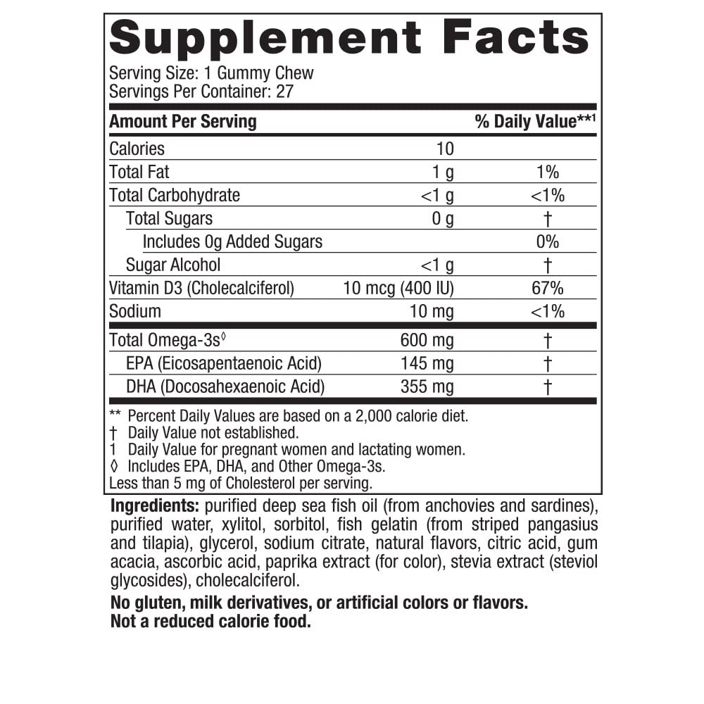 Nordic Naturals Zero Sugar DHA Prenatal Vitamin Gummies, Strawberry Orange Flavor - 27 Gummies - Supplements for Pregnancy - 600 mg Omega-3 Fish Oil and 400 IU Vitamin D3-27 Servings Nordic NaturalsAu supplements