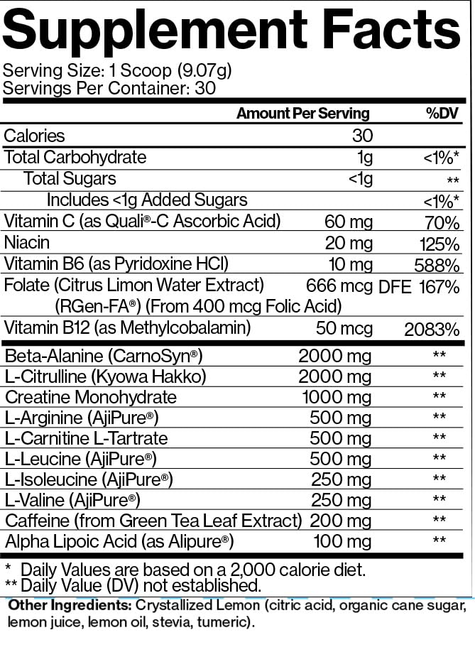 Do Vitamins PurePump - All-Natural Clean Preworkout Powder, Boost Energy, Focus Do VitaminsUS supplements