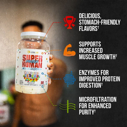 ALPHA LION Superhuman Whey Protein Powder, Great Tasting Pure Whey Protein Isolate ALPHA LIONUS supplements
