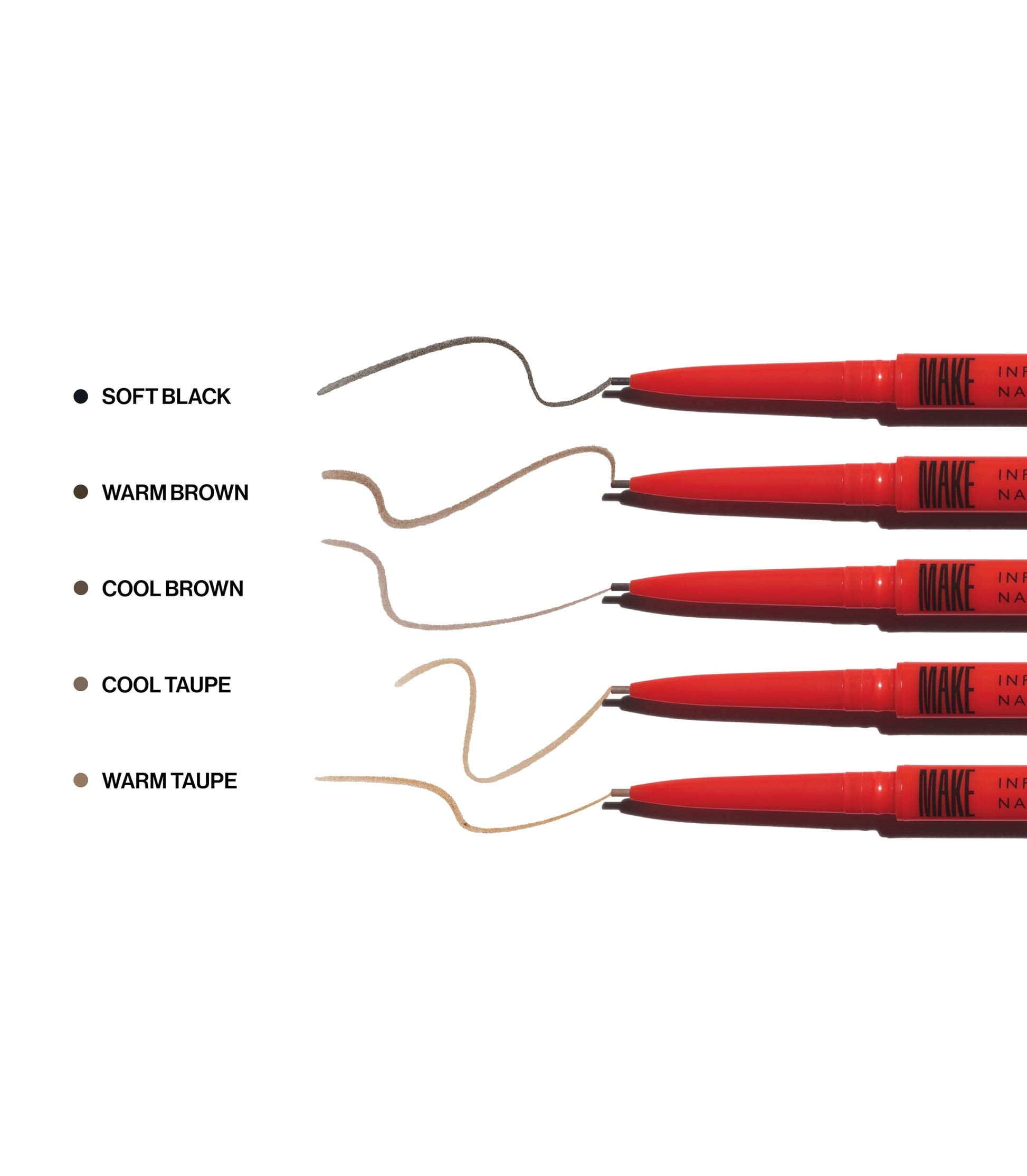 MAKE Beauty Nano Brow, Micro Eyebrow Pencil. Long-Lasting Smudgeproof Eye Brow Makeup for Hairlike Lines. Precision Liner for Natural-Looking Eyebrows - Shade, Warm Taupe MAKEAu supplements