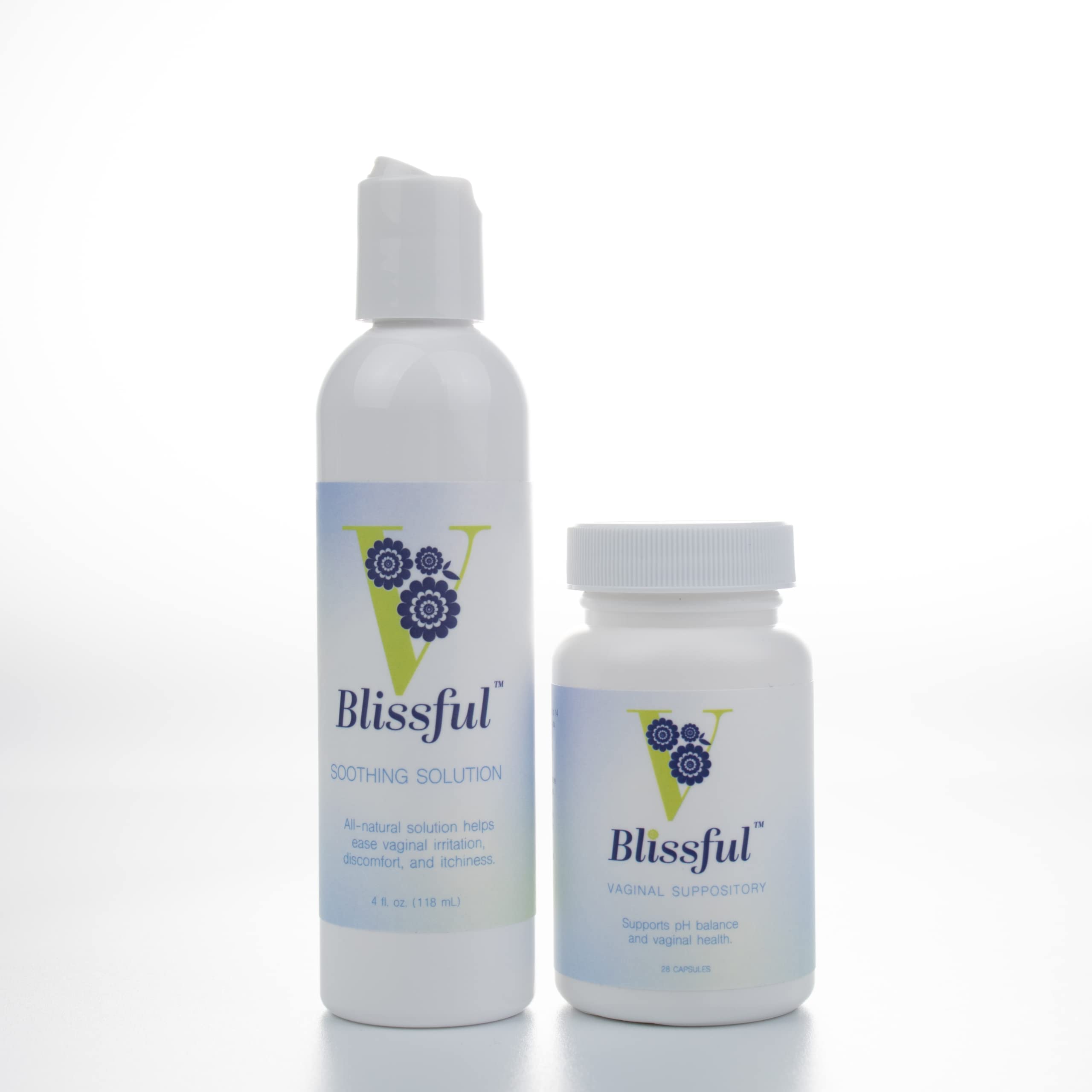 V Blissful Boric Acid Suppository & Soothing Vaginal Solution for Yeast Infection & Bacterial Vaginosis V BlissfulAu supplements