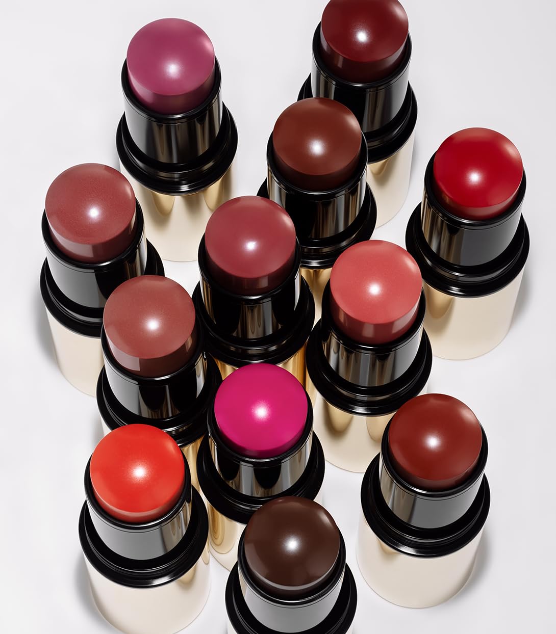 MAKE Beauty Heat Stroke Cream Blush Stick for Cheeks with Natural Hydrating Dewy Finish. Creamy Gel Blush Balm - Shade Baked, Deep Chocolate Brown Cheek Tint MAKEAu supplements