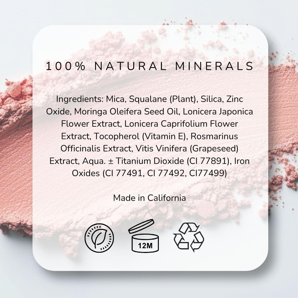Emani Blush & Bronzer - Natural Mineral Pressed Bronzer for Face - Radiant Skin Blush for Sun Kissed Glow, All Skin Types including Sensitive Skin, Copacabana EmaniAu supplements